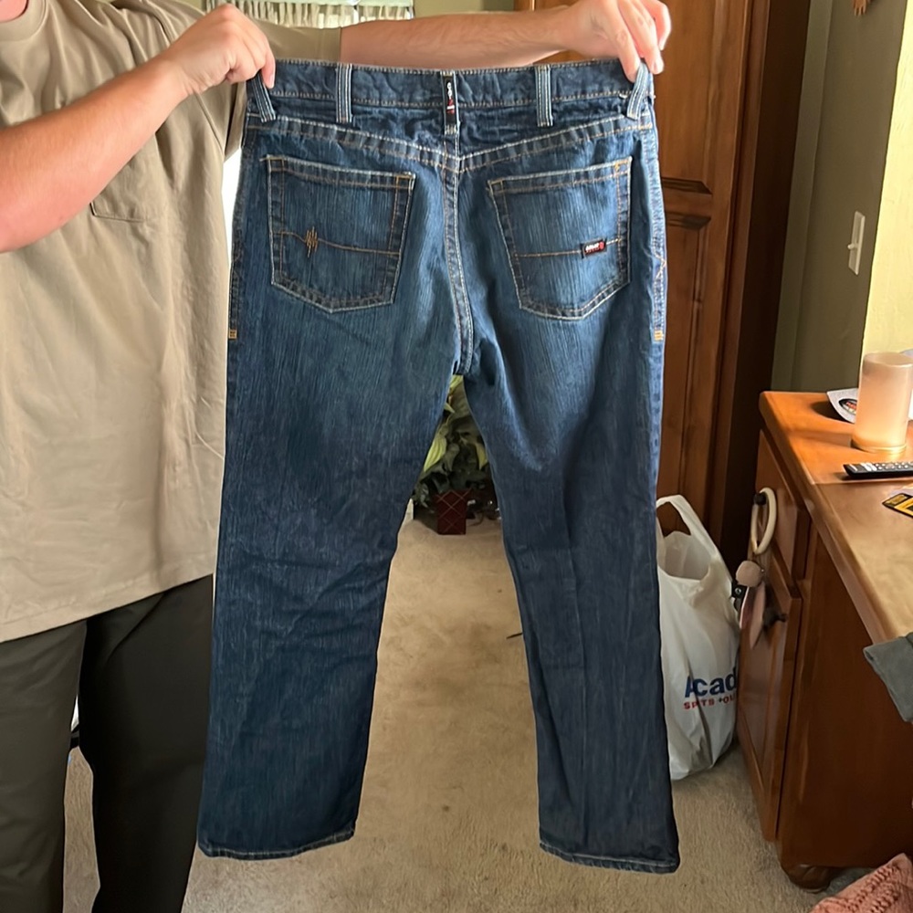 Ariat FR M4 Relaxed Boot Jeans. Originally priced $100. Size 34/32